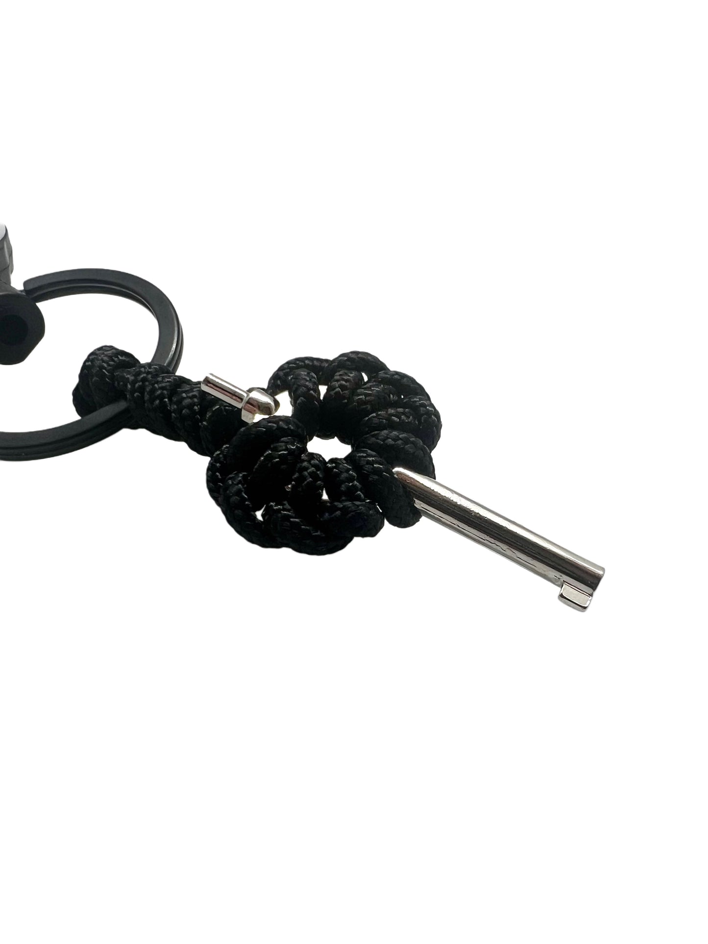 Breloc Talon Micro Cheie Universala pentru Catuse cu Cablu Retractabil Alb MAI/ Politie/ Jandarmerie