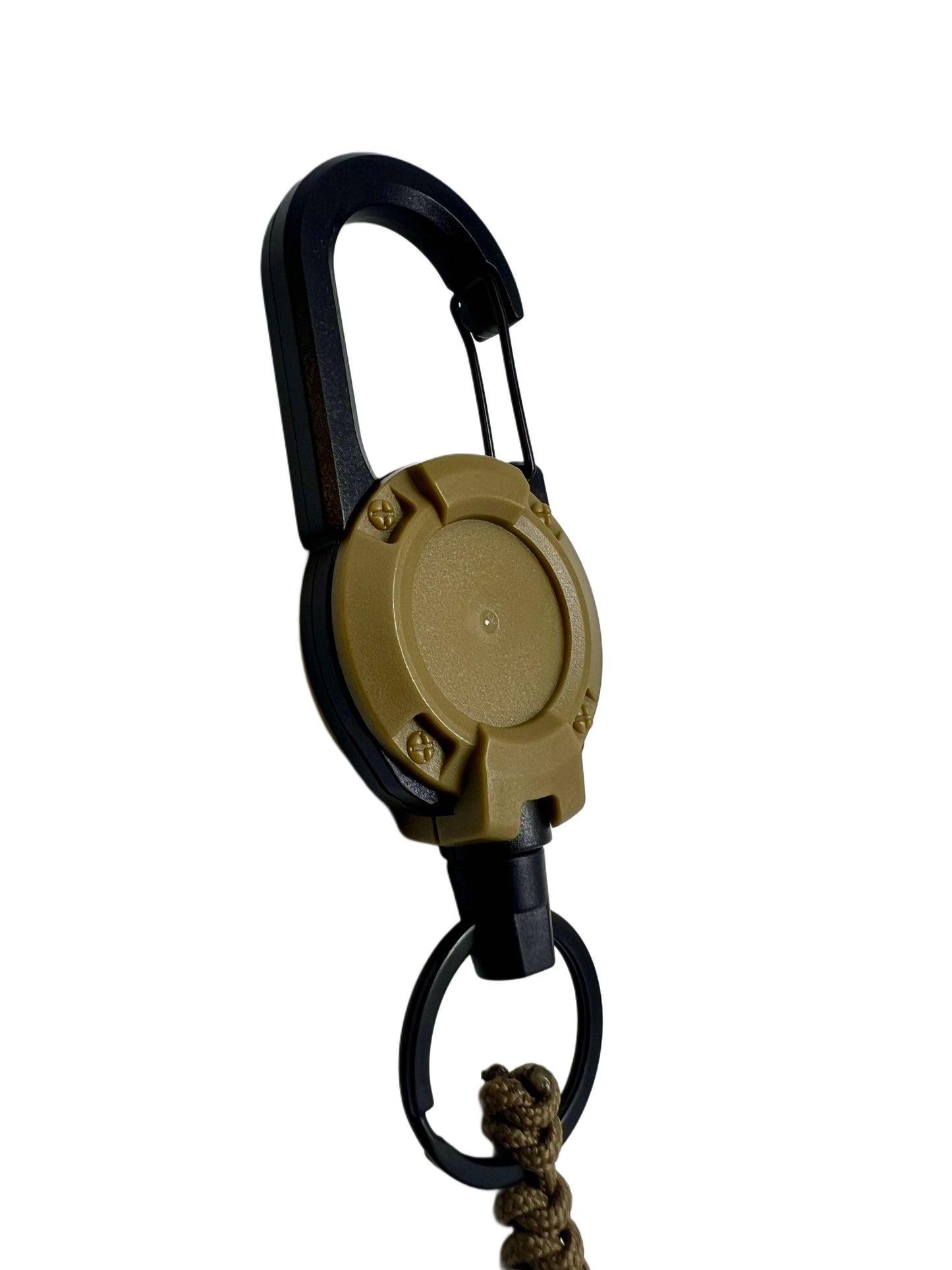 Breloc Talon Micro Cheie Universala pentru Catuse cu Cablu Retractabil Coyote MAI/ Politie/ Jandarmerie