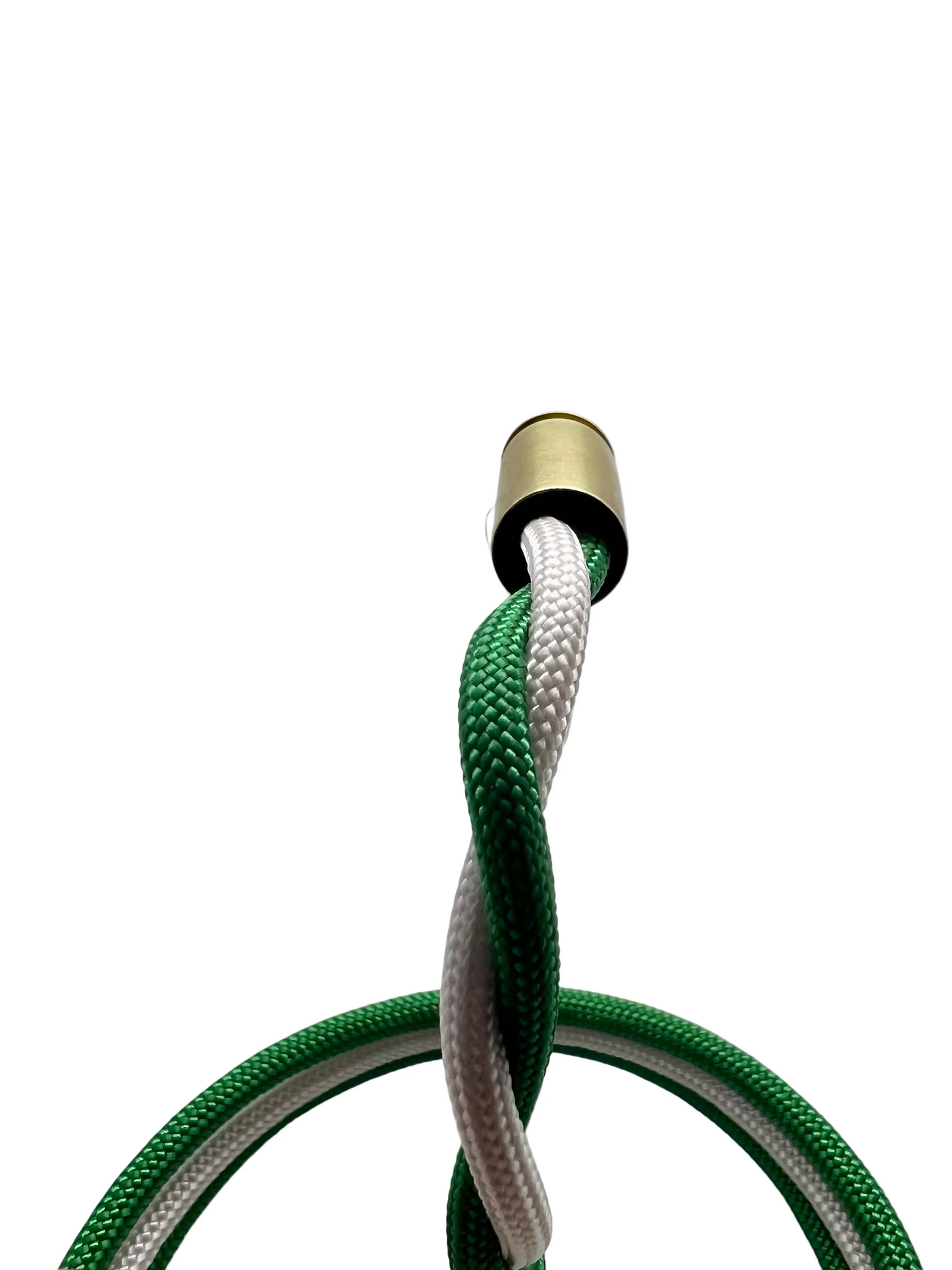 Bratara Paracord Duality Verde Alb Drop Zone