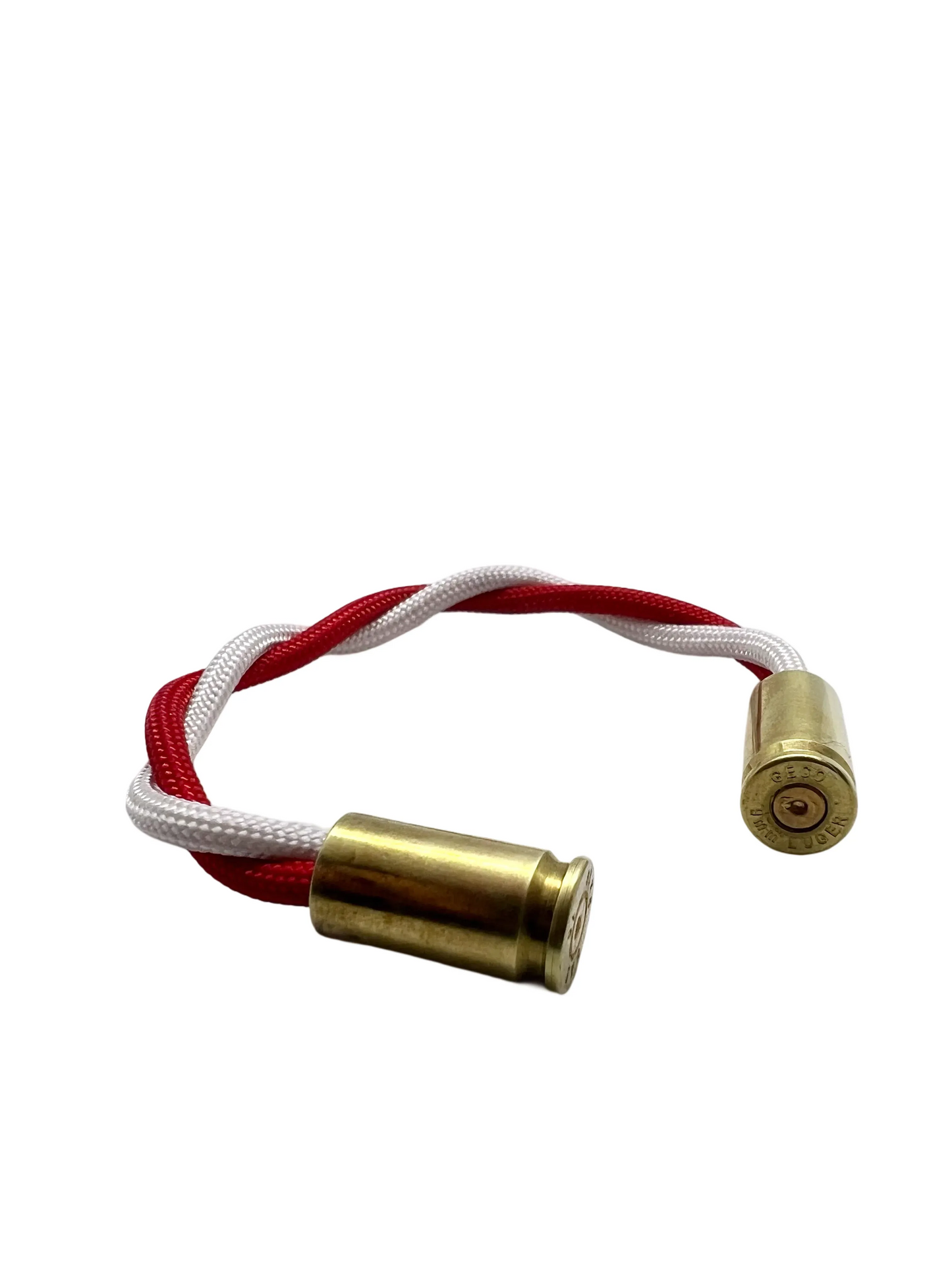 Bratara Paracord Duality Martisor Rosu Alb Drop Zone