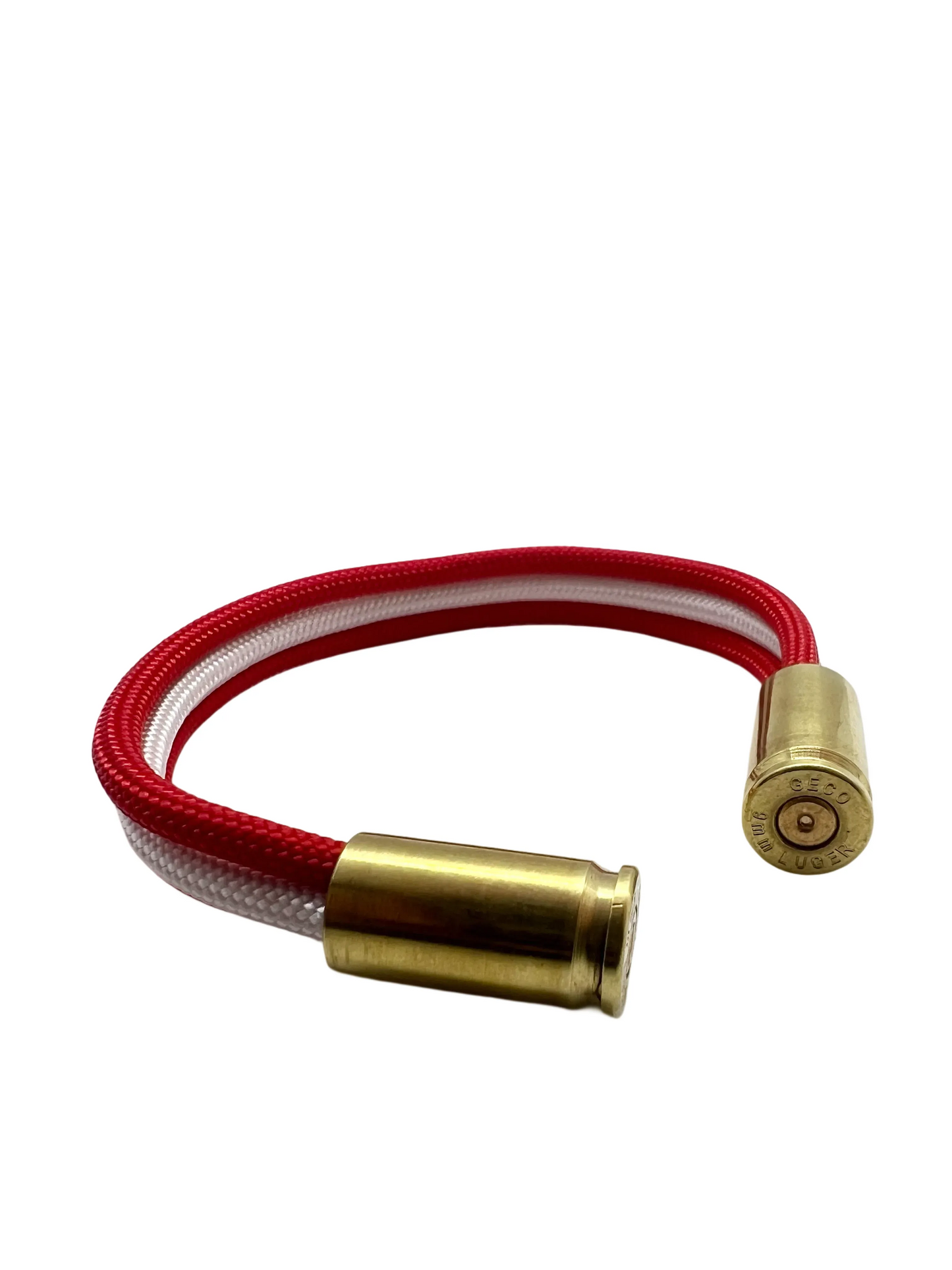 Bratara Paracord Trinity Martisor Rosu Alb Drop Zone