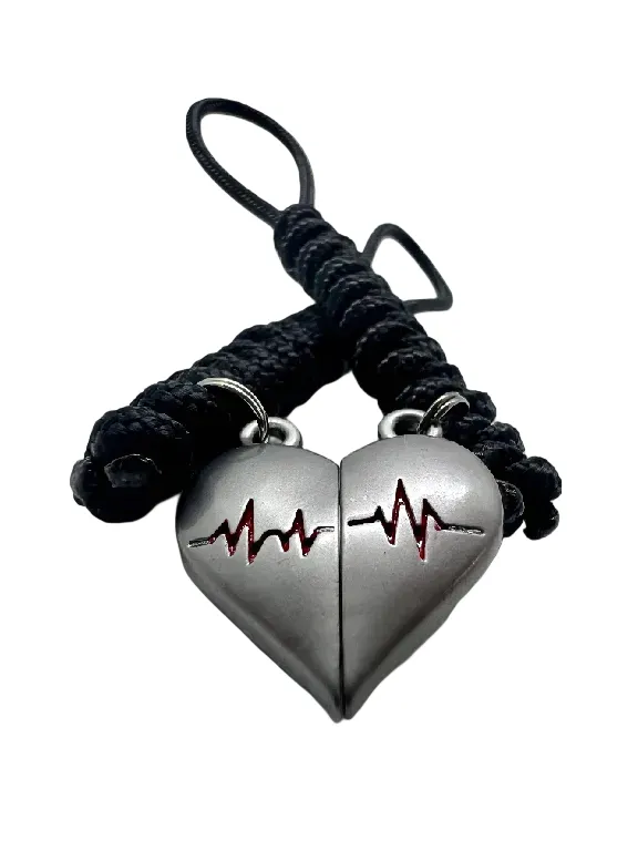 Breloc Talon Micro Duo Inimă Gri Puls Drop Zone