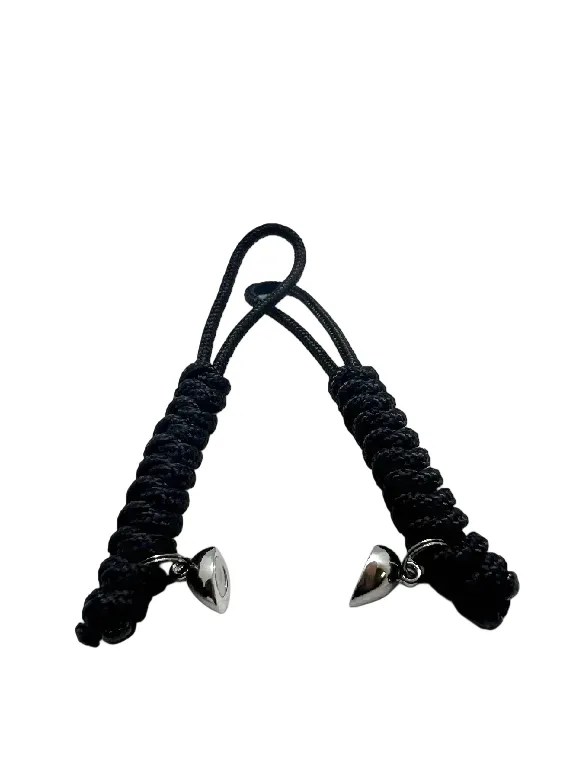 Breloc Talon Micro Duo Inimă Argintie Drop Zone