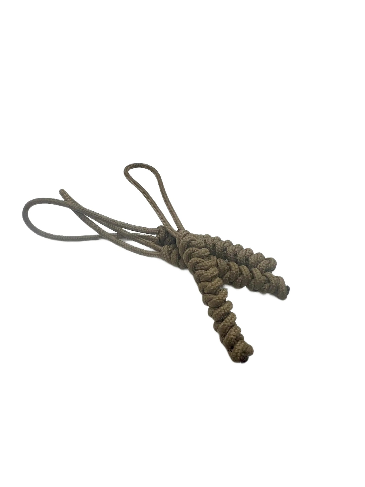 Căpăt Fermoar Paracord Talon Micro Coyote Pachet 3 Bucati