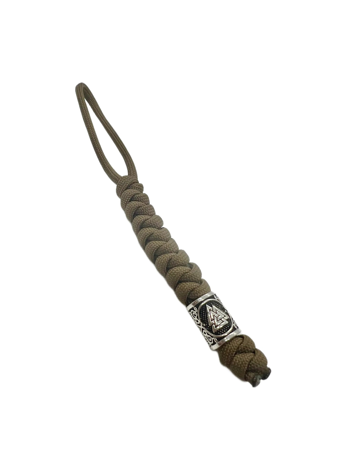 Breloc/Lanyard Paracord Talon Valknut Coyote Drop Zone