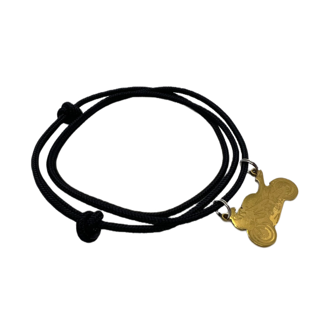 Lănțișor Spectrum Motocicletă Aurie Drop Zone