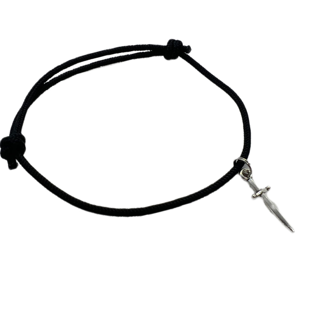 Brățară Paracord Spectrum Pumnal Argintiu