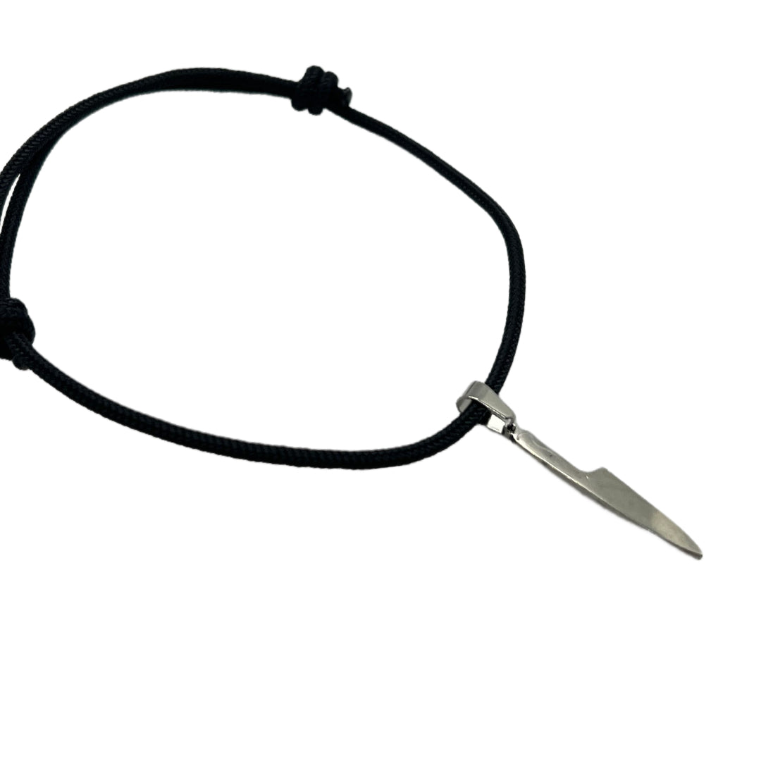Brățară Paracord Spectrum Cuțit Argintiu
