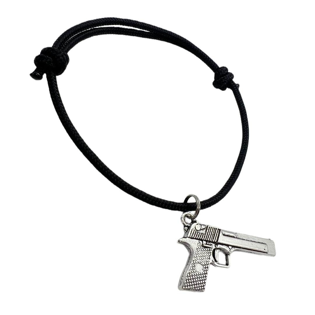 Brățară Paracord Spectrum Pistol Desert Eagle Argintiu