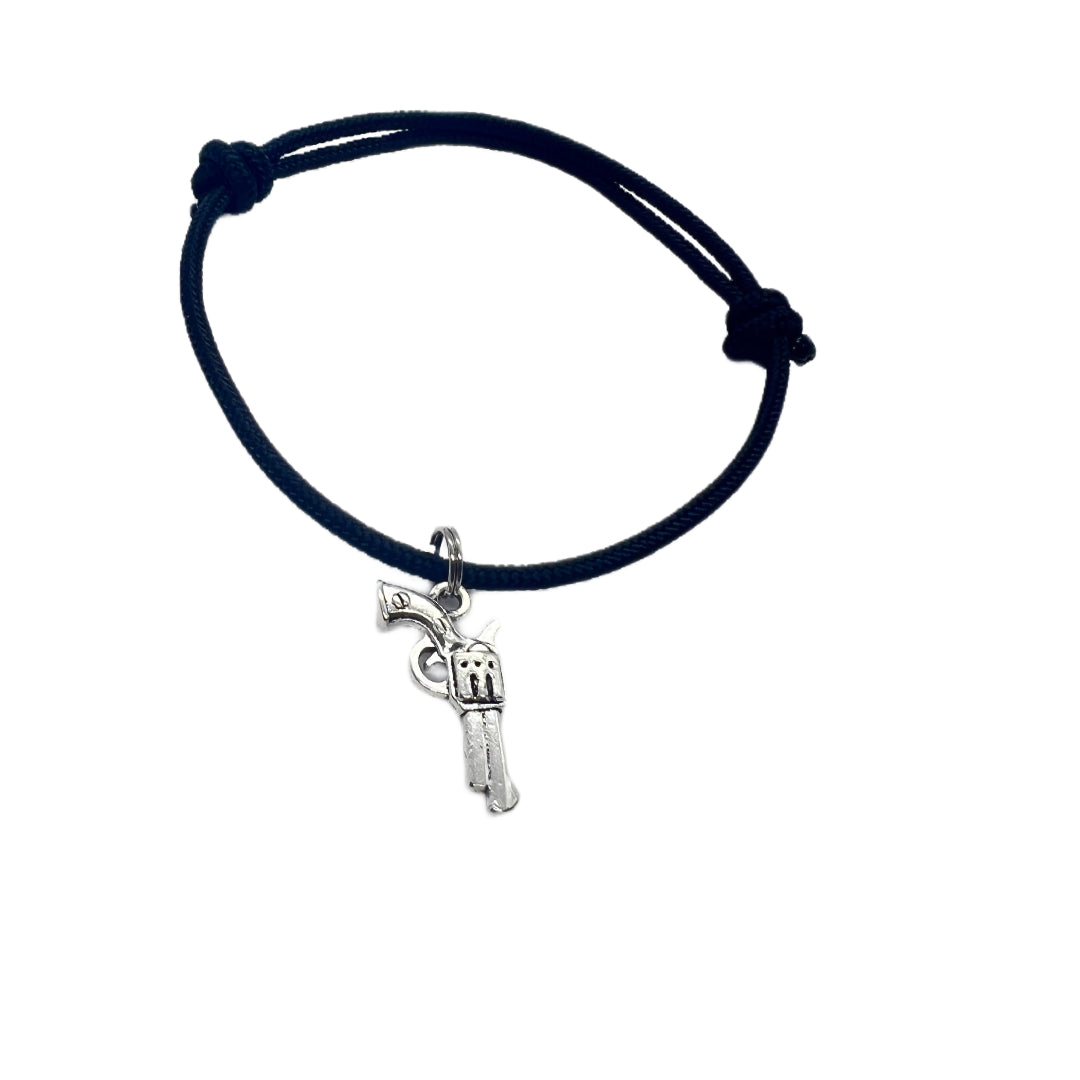 Brățară Paracord Spectrum Revolver Argintiu Drop Zone