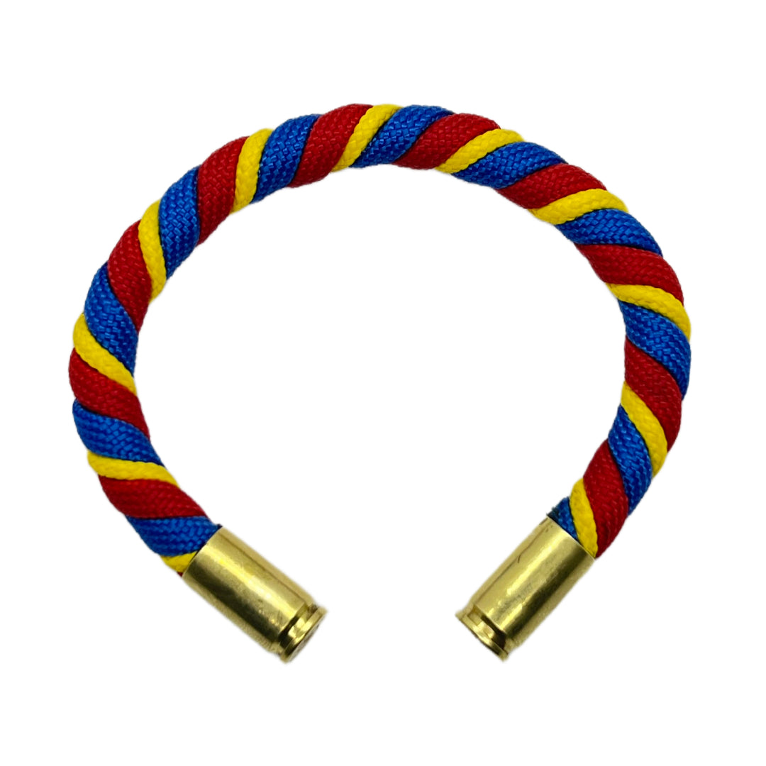 Bratara Paracord Flux Patriot (Tricolor Romania) Drop Zone