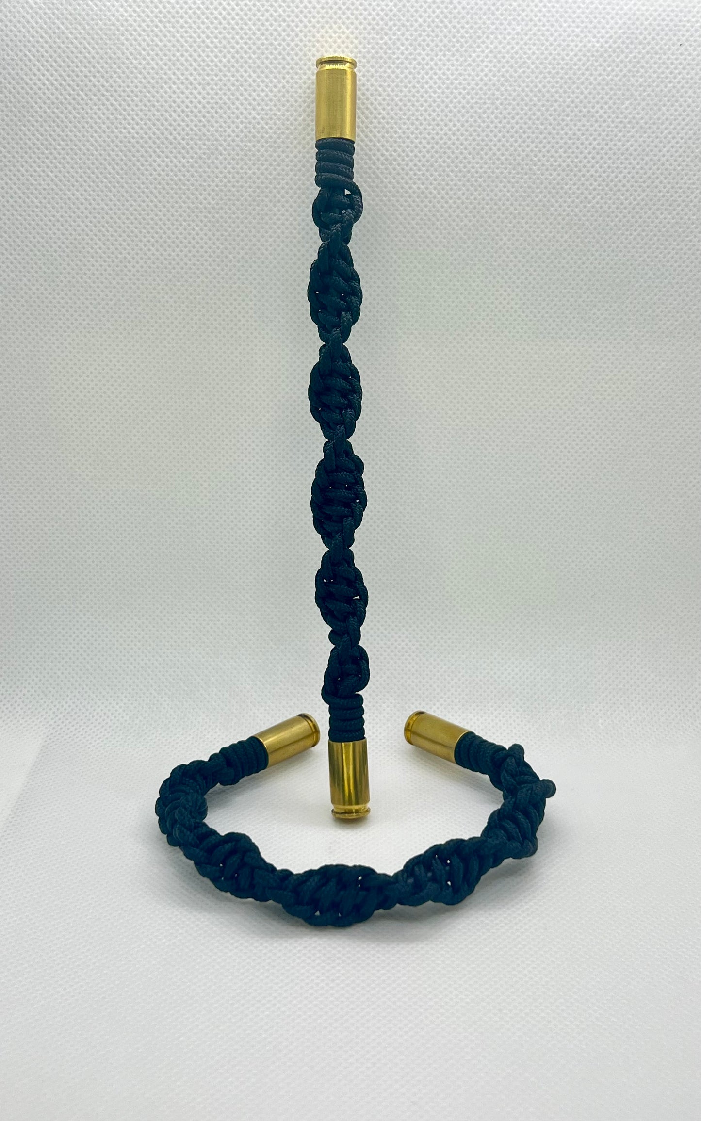 Bratara Paracord Helix Negru Drop Zone