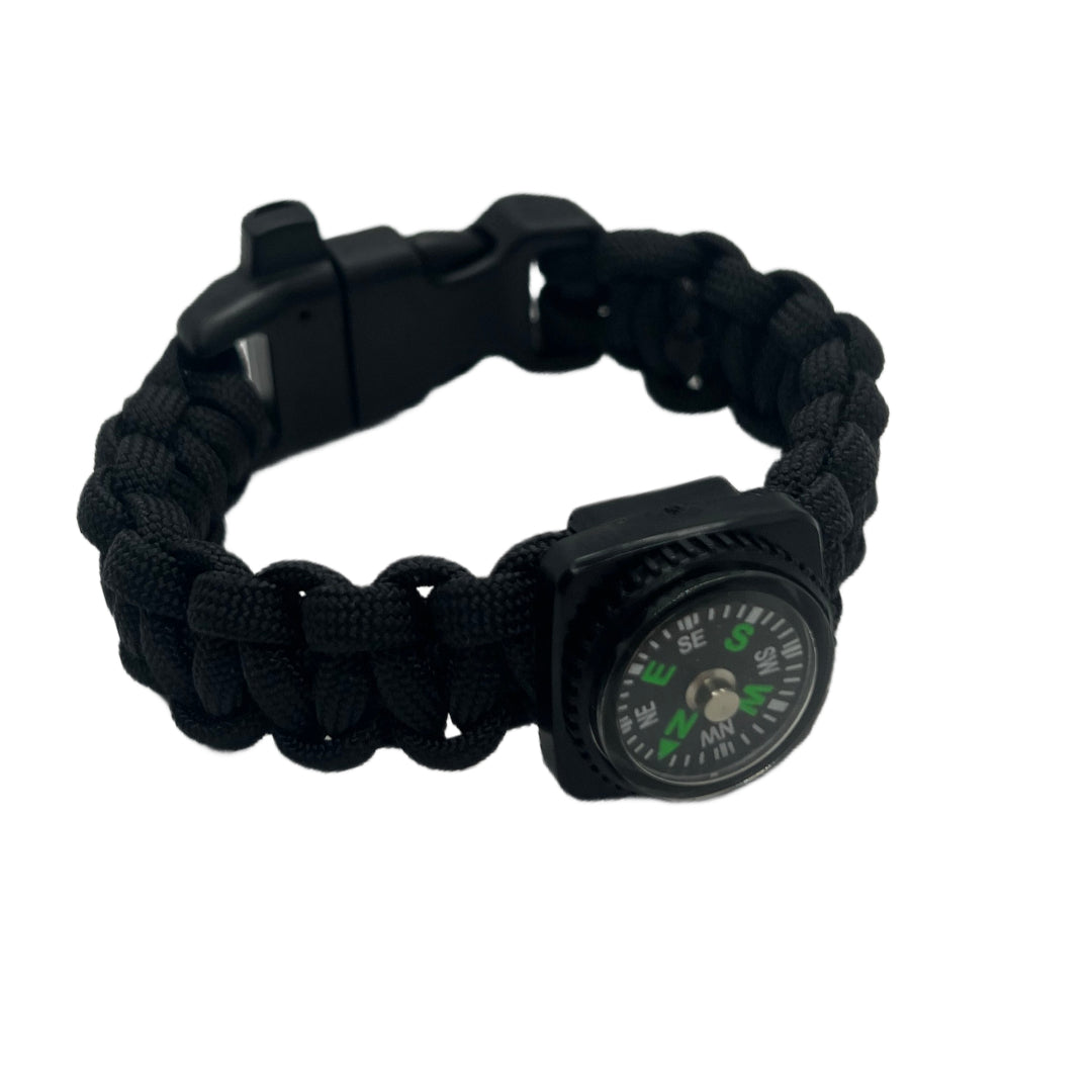 Bratara Paracord Pathfinder Negru Drop Zone