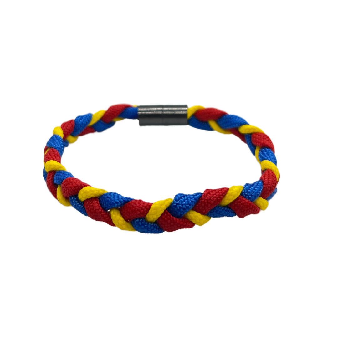 Bratara Paracord Polaris Patriot (Tricolor Romania) Drop Zone