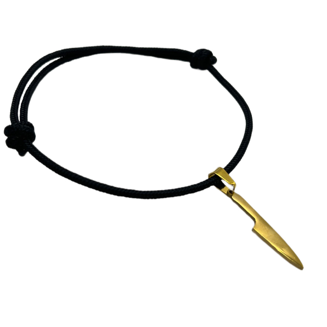 Brățară Paracord Spectrum Cuțit Auriu