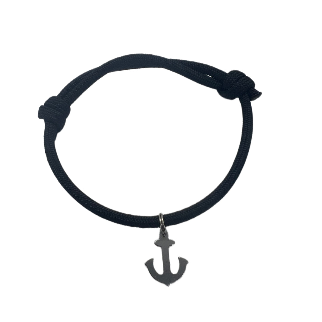 Bratara Paracord Spectrum Ancora Argintie Drop Zone