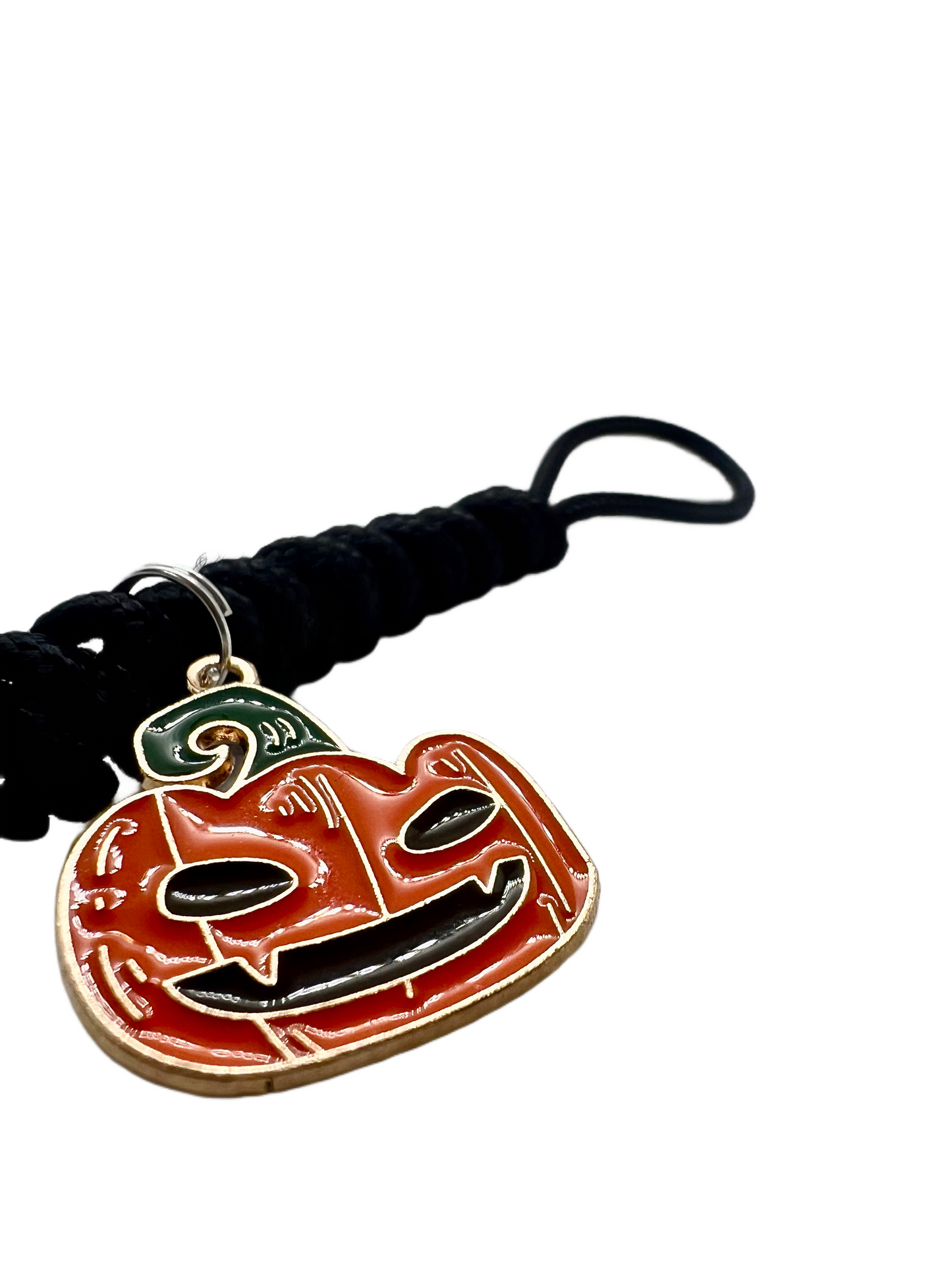 Breloc/Lanyard Paracord Talon Micro Pandantiv Dovleac Halloween