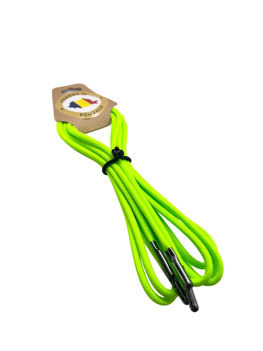 Sireturi Incaltaminte Paracord 550 Trekker Verde Neon/ Safety Green Drop Zone