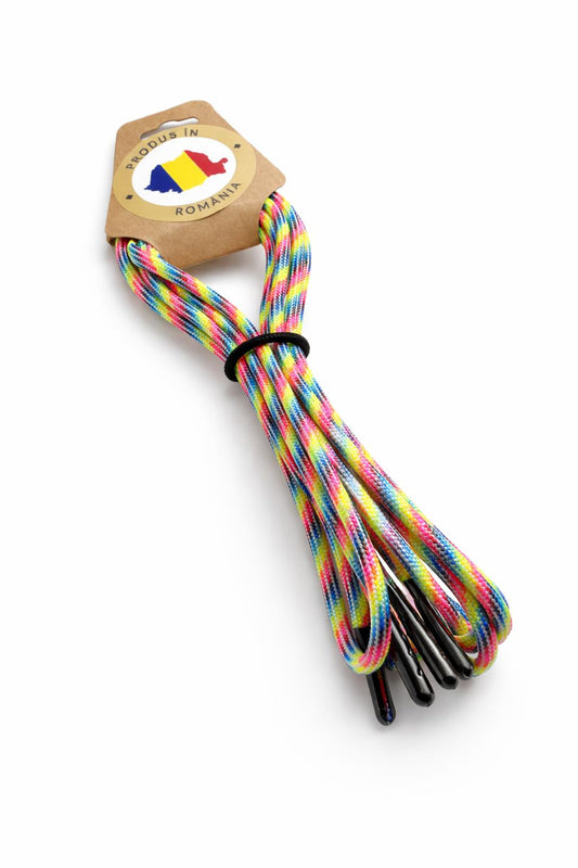 Sireturi Incaltaminte Paracord 550 Trekker Mirage Dungi Luminoase/ Light Stripes Drop Zone